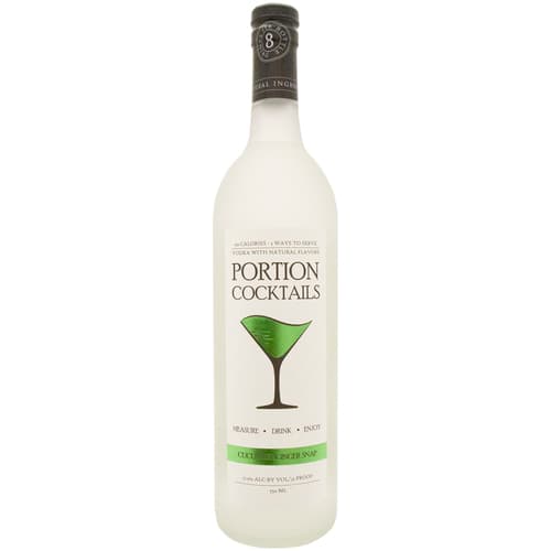 Portion Cocktails • Cucumber Ginger Snap
