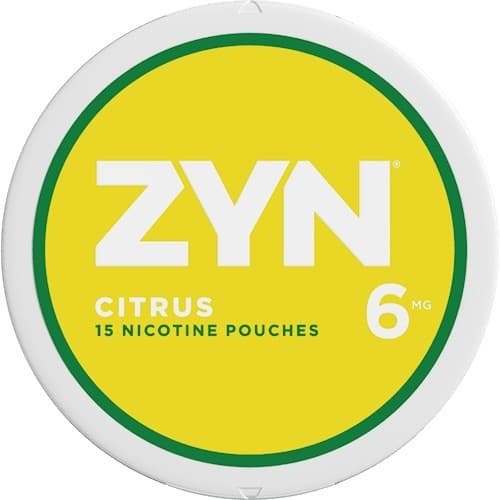 Zyn Nicotine Pouches Citrus 6mg • Roll