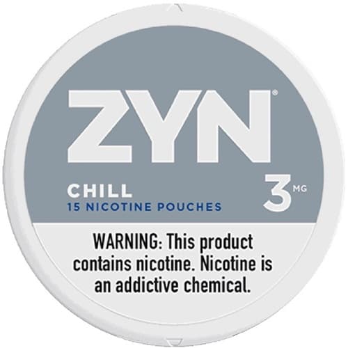 Zyn Nicotine Pouches Chill 3mg • Roll