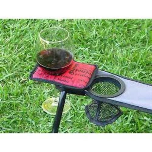 Winerest Stemmed Glass Holder • Red