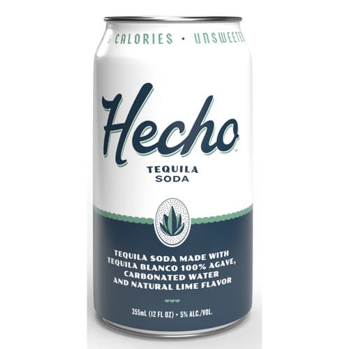 Hecho Tequila & Soda Cocktail 4pk-12oz