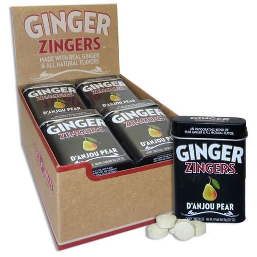 Ginger Zingers • Danjoy Pear In Tin