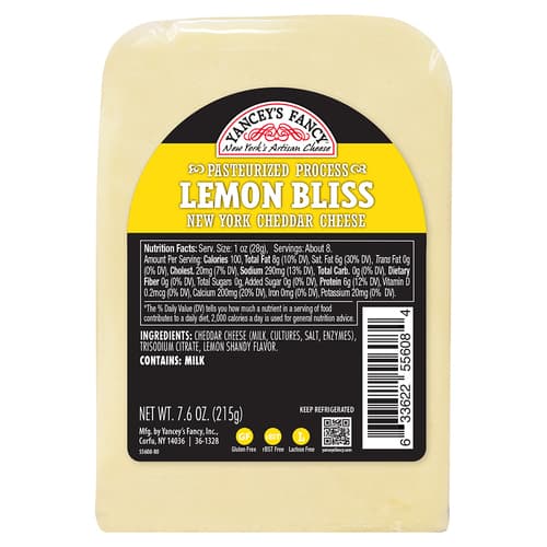 Yancey's Fancey Lemon Bliss Cheddar