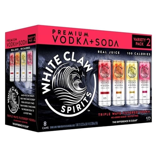 White Claw Vodka Soda • Variety Pack #2 8pk-12oz