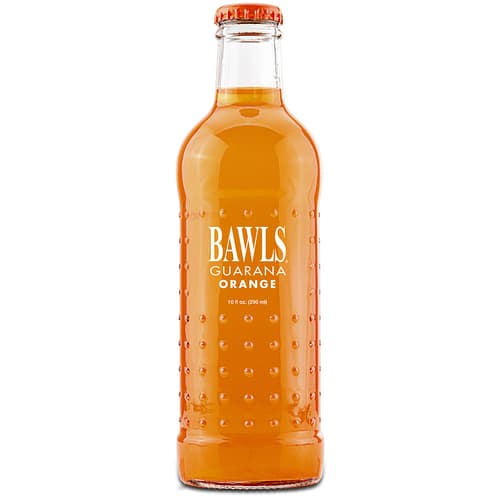 Bawls Guarana Orange High Caffeine Energy Soda