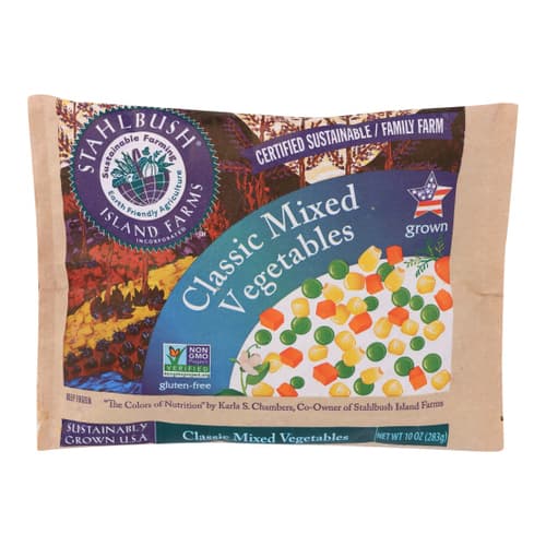 Stahlbush Island Farms Frozen • Vegetables Classic Mixed