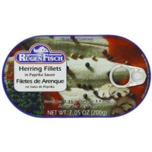 Rugenfisch Herring Fillets • Paprika Sauce