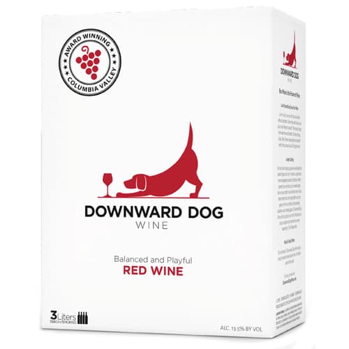 Downward Dog Red Blend Box Washington State