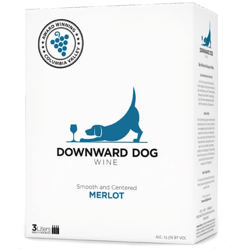 Downward Dog Merlot Box Washington State