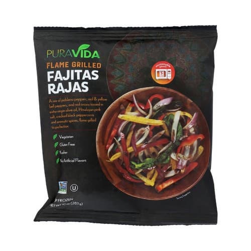 Puravida Rajas Fajitas Flame Grill