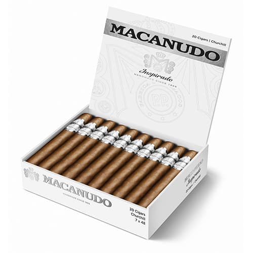 Cigar Macanudo Inspirado White Robusto Tube Box Of Twenty