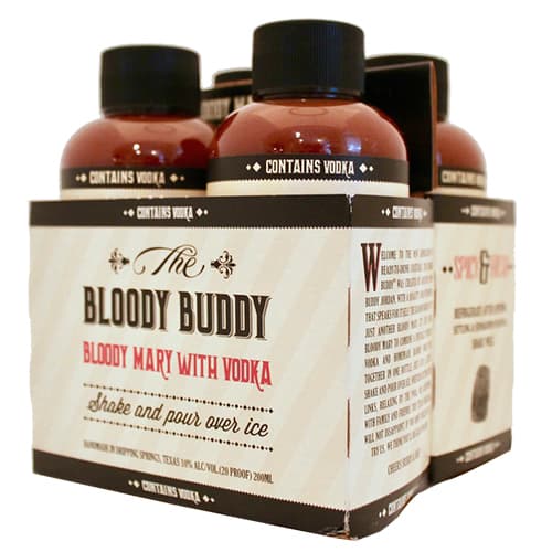 Bloody Buddy Ready To Drink Bloody Mary 4pk-200ml
