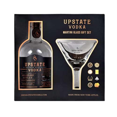 Upstate Vodka • with Martini Glass