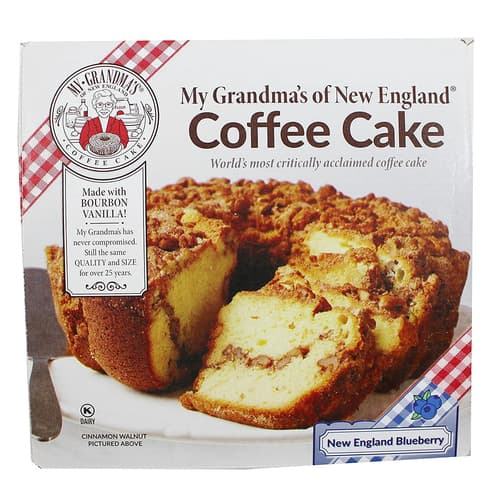 Grandma Coffee Cake • Blueberry