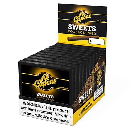 Cigar Al Capone Sweets Cognac Non-filter Carton