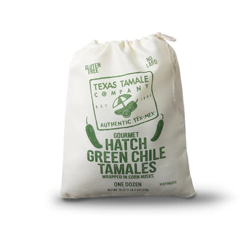 Texas Tamales • Hatch Green Chile