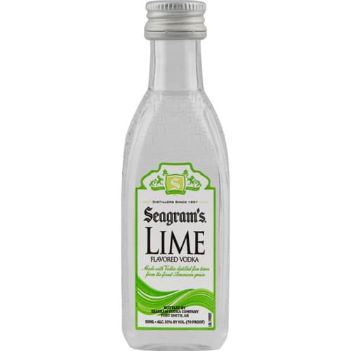 Seagram's Vodka • Lime 50ml (Each)
