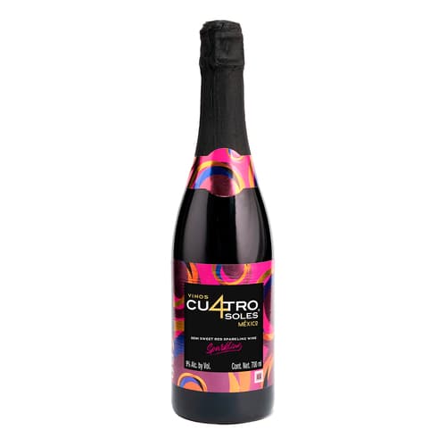 Cuatro Soles Semi-sweet Red Sparkling NV