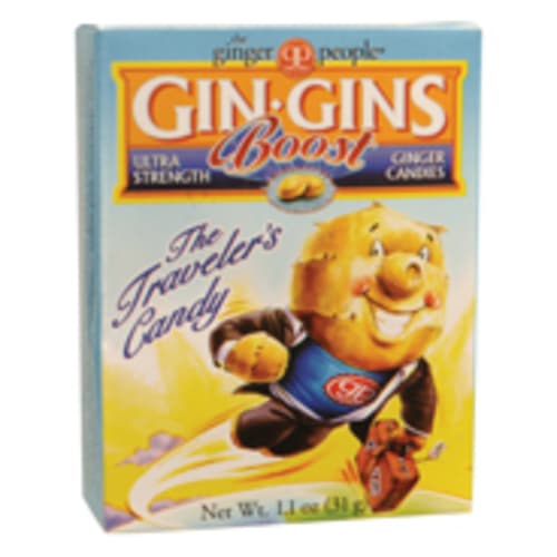 Gin Gins Super Strength Ginger Candy - Travel Pack