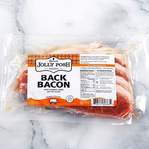 Jolly Posh Back Bacon Pancetta