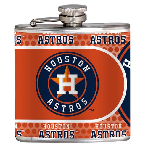 Gap Metallic Wrap Flask • Astros