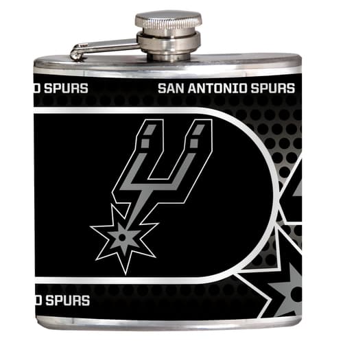 Gap Metallic Wrap Flask • Spurs