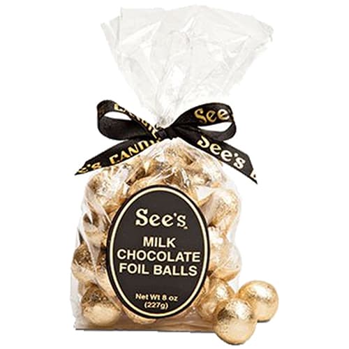 See's Candies • Milk Chocolate Foil Balls