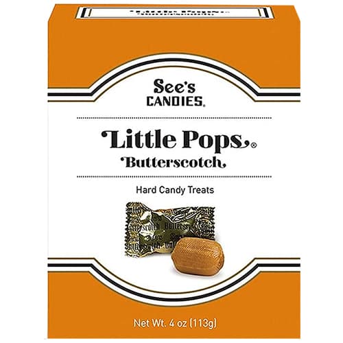 See's Candies • Butterscotch & Chocolate Little Pops