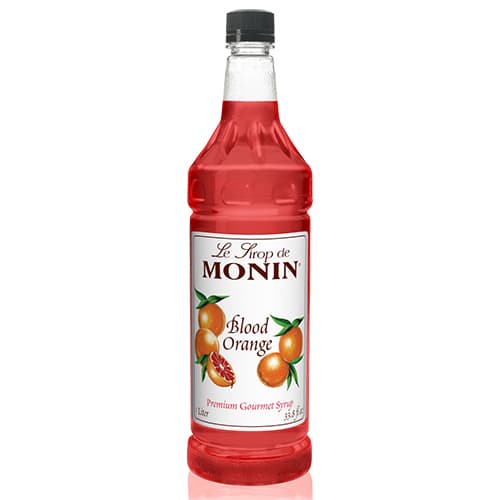 Monin Premium Flavored Blood Orange Syrup