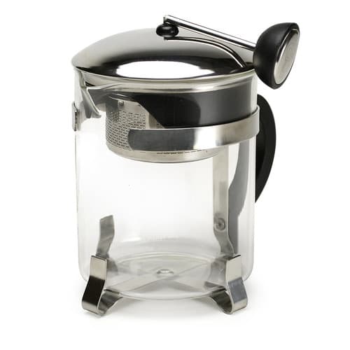 Primula • Tea Brewer W.basket Classic Glass  Chrome