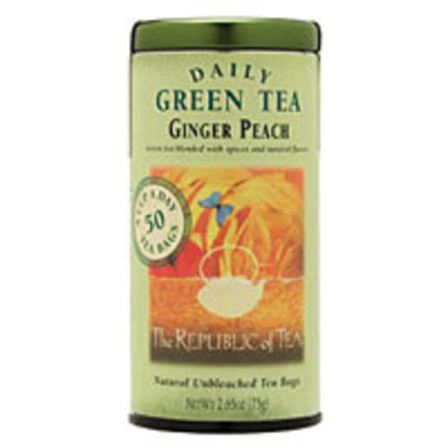 Trot. Daily Green Tea Bags • Ginger Peach