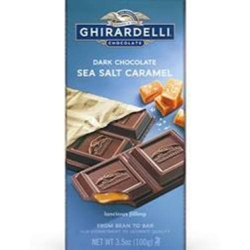 Ghirardelli Chocolate Bar • Dark Salted Caramel