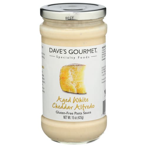 Dave's Gourmet Sauce • Aged White Cheddar Alfredo