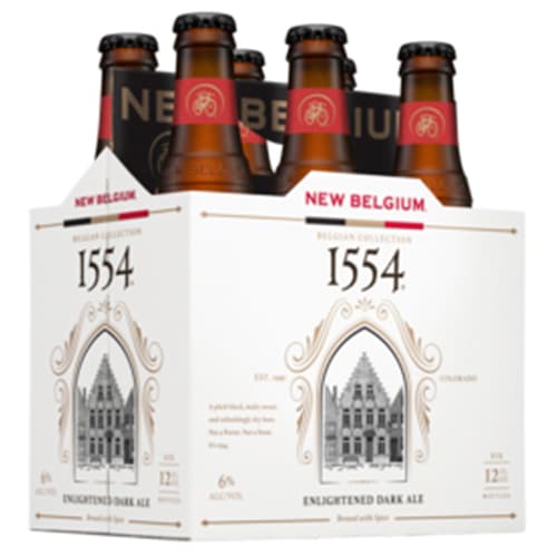 New Belgium 1554 Black Ale • 6pk Bottle