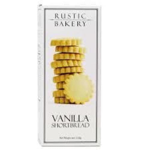 Rustic Cookies • Vanilla Bean Shortbread