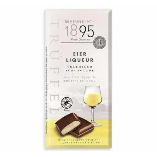 Holiday • Weinrich 1895 Milk Chocolate Bar - Egg Liqueur Truffle Filling