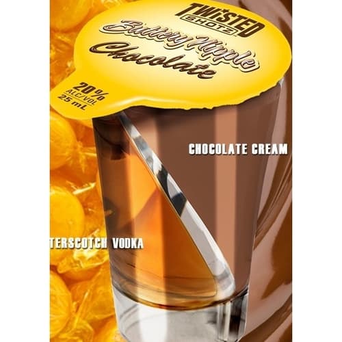 Twisted Shotz Buttery Nipple Chocolate