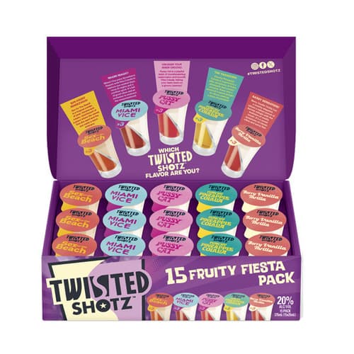 Twisted Shotz • Fruity Fiesta Pack 15pk-25ml