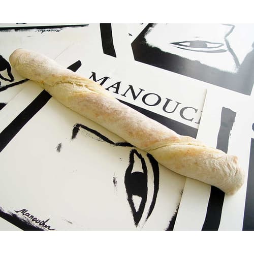 Manoucher Bread • Baguette Loaf