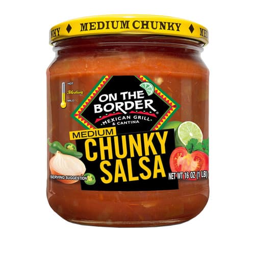 On The Border Salsa • Medium Chunky