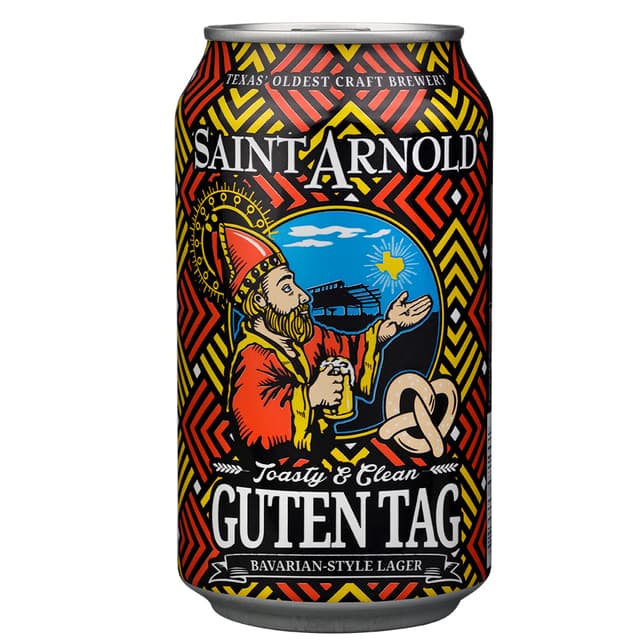 Saint Arnold Guten Tag Amber Lager • Cans