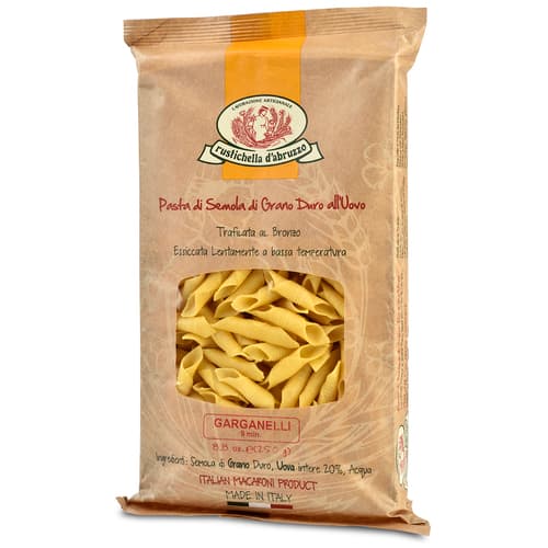 Rustichella Pasta • Egg Garganelli