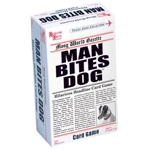 University Games • Man Bites Dog Card Game