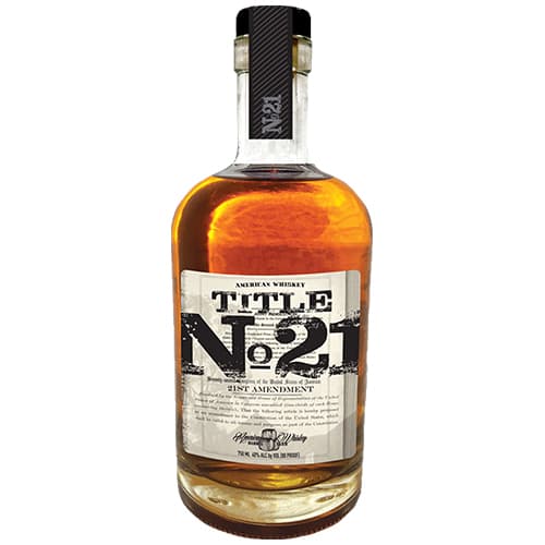 Title No. 21 • American Whiskey 6 / Case