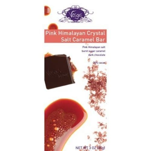 Vosges Chocolate Bar • Caramel Pink Salt