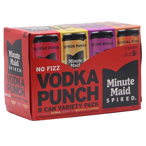 Minute Maid Spiked • Vodka Punch 8pk-12oz