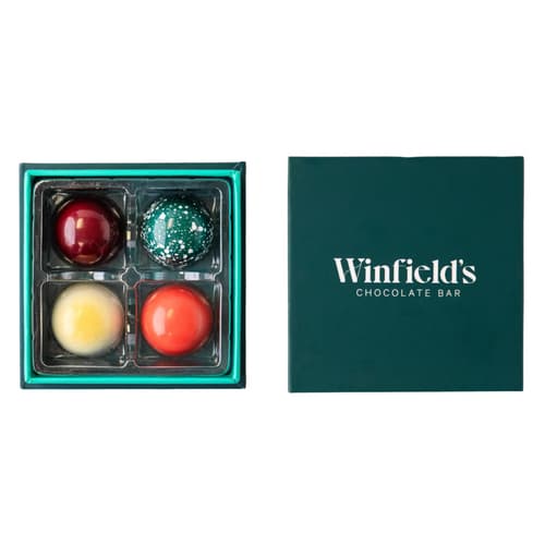 Winfield's Signature Truffle Collection 4pc Box Chocolates