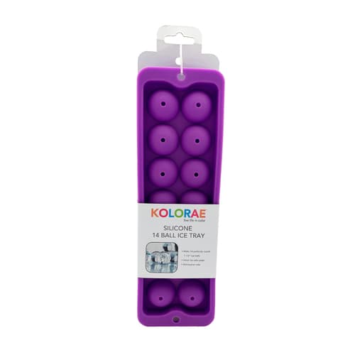 Blueoco Ice Mold • 14 Spheres Purple 1.5" Diameter