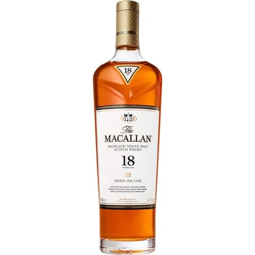 Macallan 18 Year Sherry Oak Single Malt Scotch