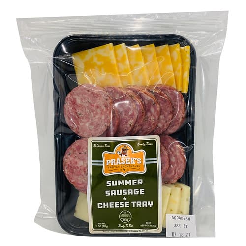 Meat • Praseks Summer Sausage Cheese Trays